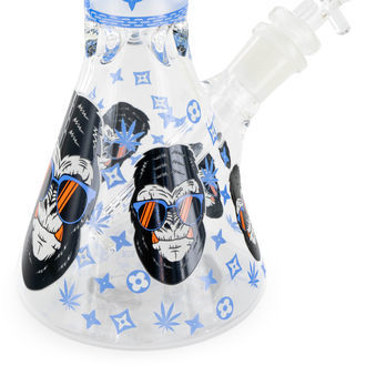 Glow in the Dark Gorilla Triple Thick-bong