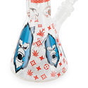 Glow in the Dark Gorilla Triple Thick-bong