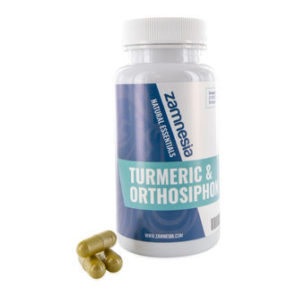 Gurkemeje- og orthosiphon-kapsler