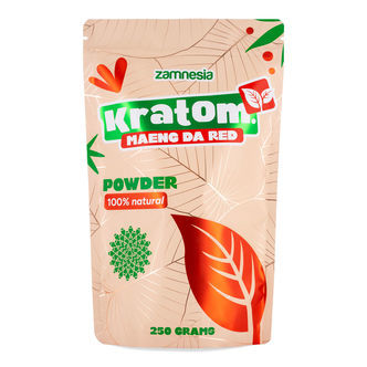 Kratom Maeng Da r&oslash;d pulver