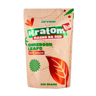 Kratom i strimler &ndash; Maeng Da r&oslash;d (Zamnesia)
