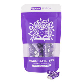 Aktive kulfiltre violet (Medusafilters)