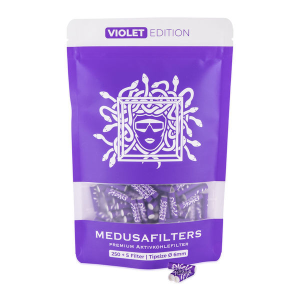 Aktive kulfiltre violet (Medusafilters)