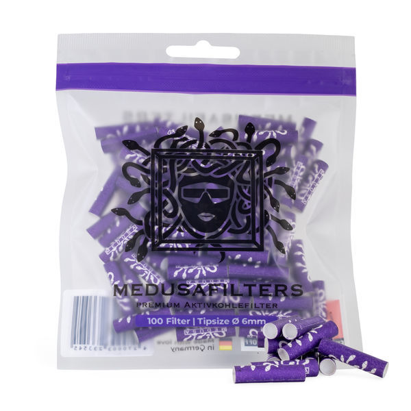 Aktive kulfiltre violet (Medusafilters)