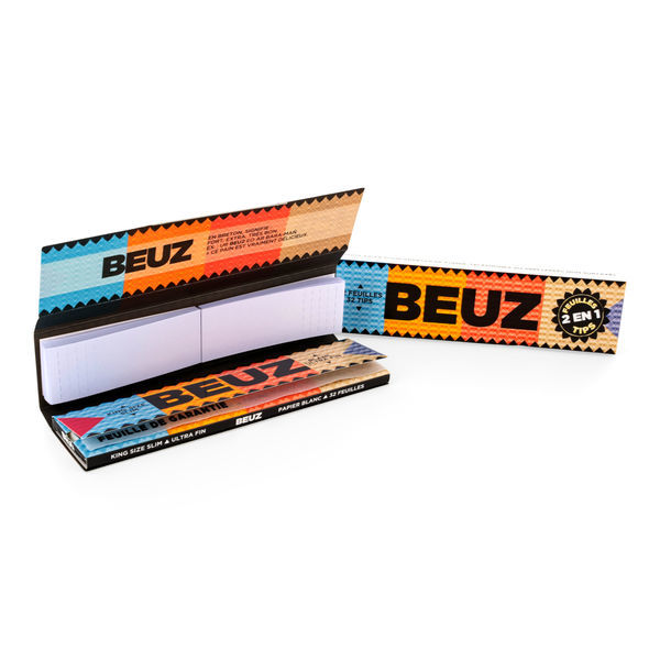 BEUZ King Size Slim rullepapir + filtre
