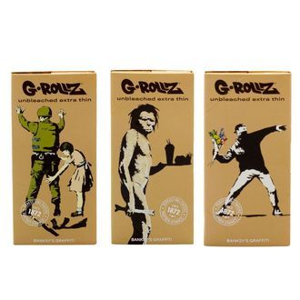 G-Rollz Ublegede rullepapir + filtre og rullebakke