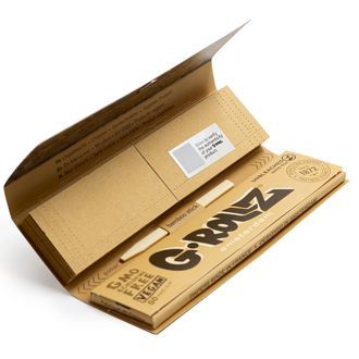 G-Rollz ublegede ekstra tynde rullepapirer + tips