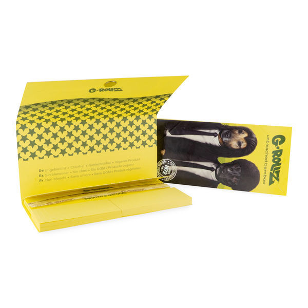 G-Rollz uafbleget bambus-rullepapir + filtre