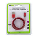 USB-kabel (Micro & USB-C) 1 m