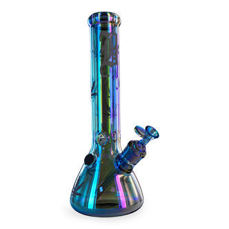 Beaker-icebong i regnbuefarver (Black Leaf)