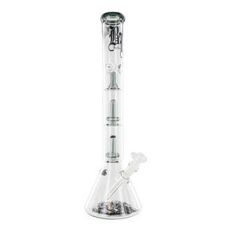Bong med tredobbelt perkolator (Black Leaf)