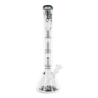 Bong med tredobbelt perkolator (Black Leaf)