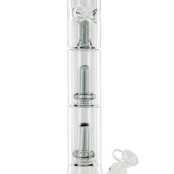 Bong med tredobbelt perkolator (Black Leaf)