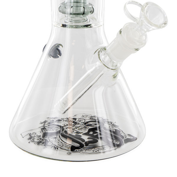 Bong med tredobbelt perkolator (Black Leaf)