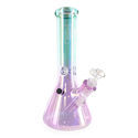 Glas Rainbow Ice-bong (Black Leaf)