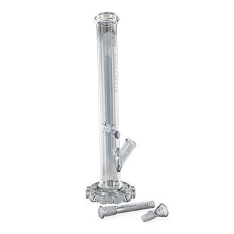 Glass Ice-bong Gear Metallic (Blaze Glass)