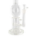Glasbong med tredobbelt perkolator (Black Leaf)