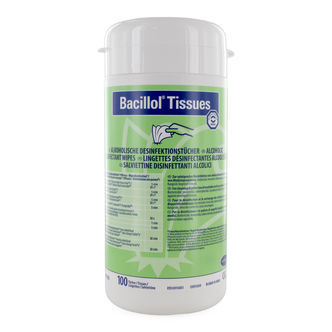 Alkoholbaseret servietdispenser (Bacillol)