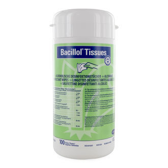 Alkoholbaseret servietdispenser (Bacillol)