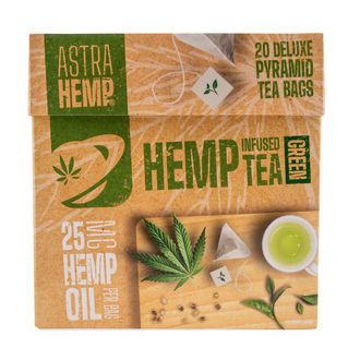 Infuseret hamp-te