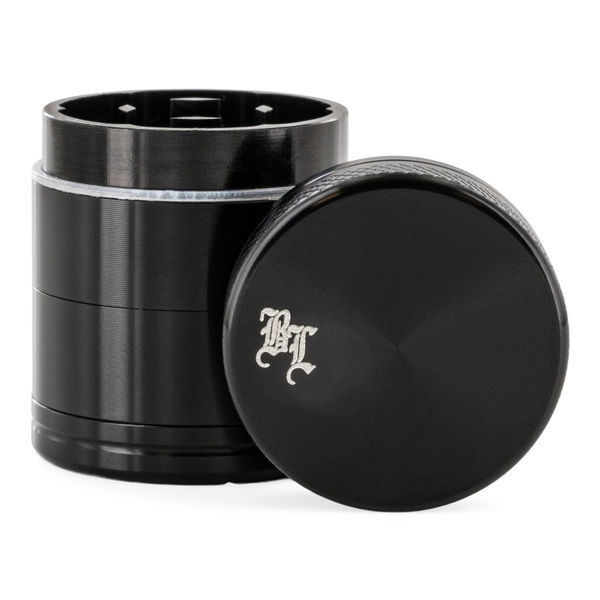 Mini-grinder i aluminium (Black Leaf)