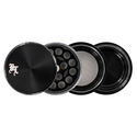 Mini-grinder i aluminium (Black Leaf)