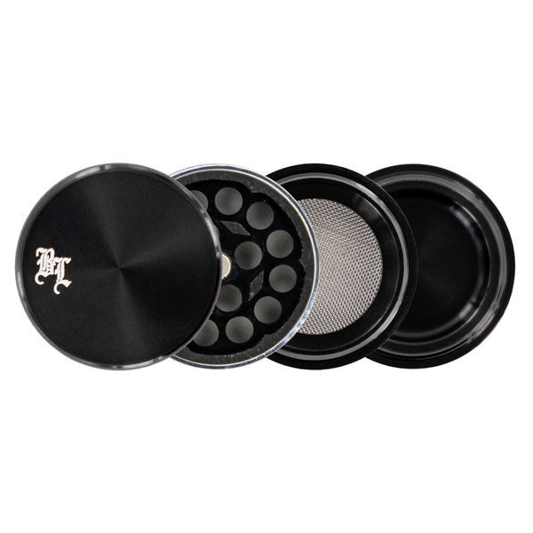 Mini-grinder i aluminium (Black Leaf)