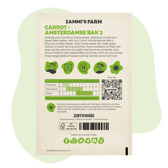 gulerod amsterdamse bak 2 (Daucus carota) frø
