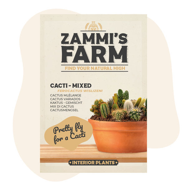 Kaktusmix (Ferocactus wislizeni) frø
