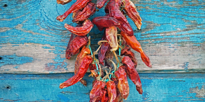 Sådan tørrer du chili på den traditionelle måde Sådan tørrer du chili på den traditionelle måde