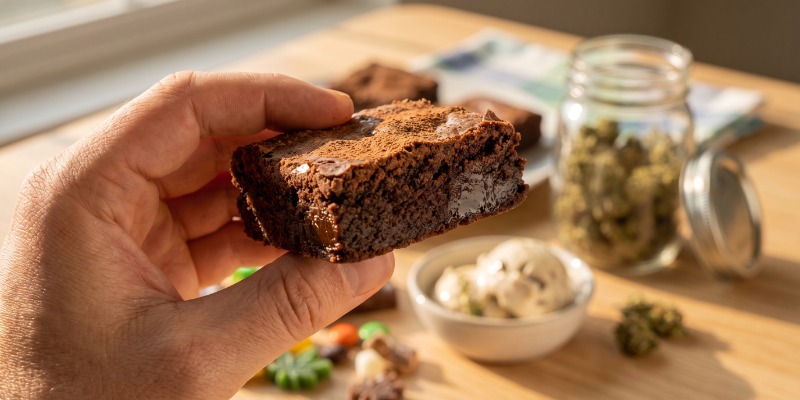 Cannabis-infunderede spiselige produkter Cannabis-infunderede spiselige produkter