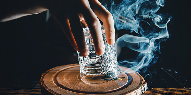 Glasrygning Glass smoking