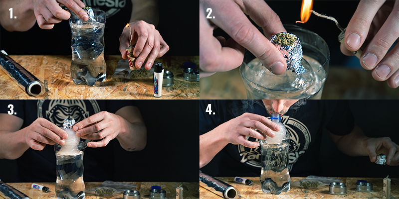 Sådan bruger du en gravity bong i en spand Sådan bruger du en gravity bong i en spand