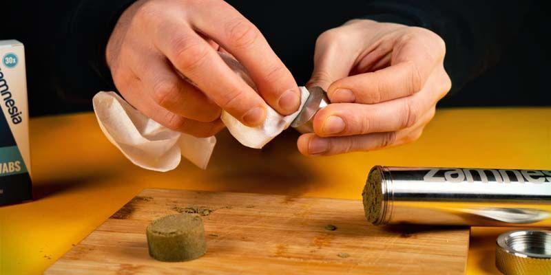 S&aring;dan reng&oslash;r du en pollenpresse