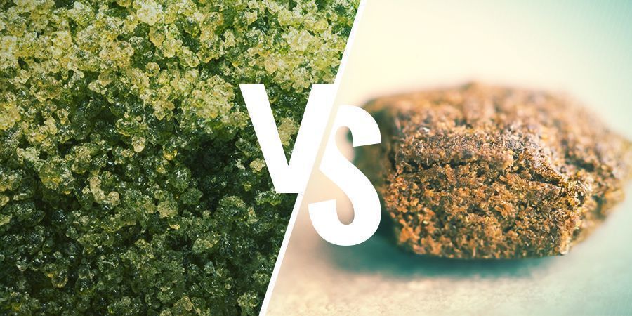 HVILKEN HASH ER BEDST TIL VAPING? (SMULDRER VS FORMBA R)