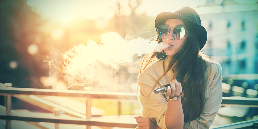 Indtagelse af kanna – vaping