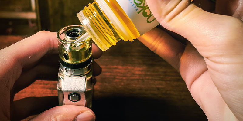 Lav hjemmelavet kief-e-væske Kief E-Liquid