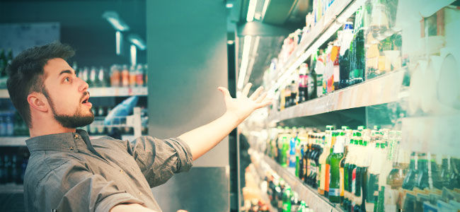 Gå i supermarkedet Gå i supermarkedet