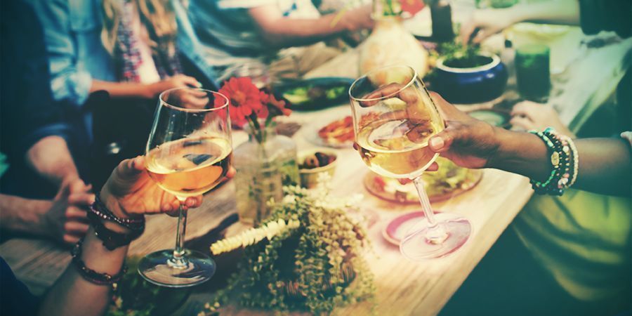 Deltag i en mad- og vinfestival