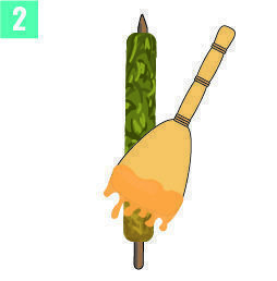 Sådan laver du en thai stick – trin 2 How To Make A Thai Stick - Step 2