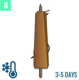 Sådan laver du en thai stick – trin 8 How To Make A Thai Stick - Step 8
