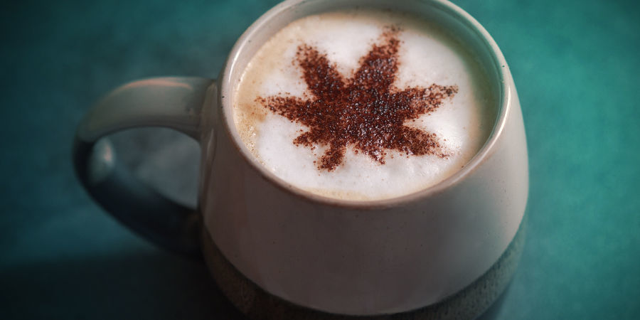 Cannabis varm kakao