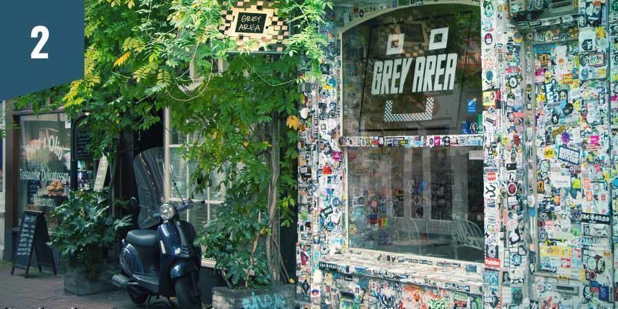 Grey Area Coffeeshop Amsterdam Grey Area Coffeeshop Amsterdam - bedste indica-blomster