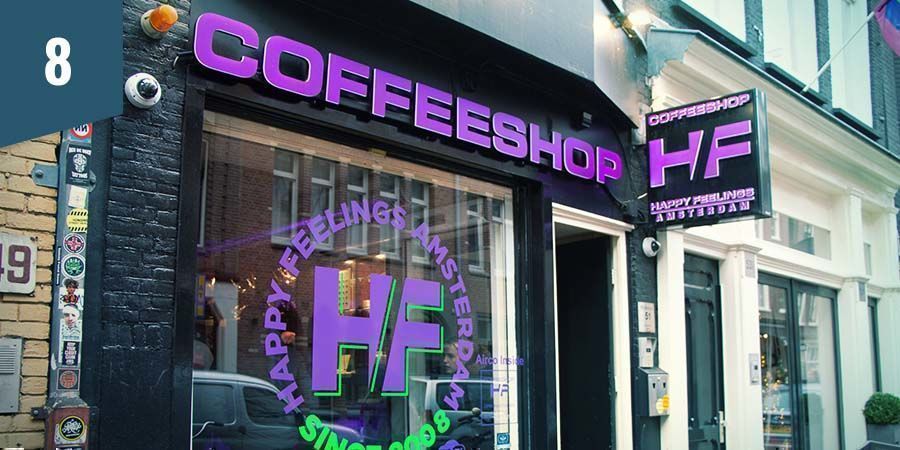 Happy Feelings Coffeeshop Amsterdam Happy Feelings Coffeeshop Amsterdam - Bedste indica-blomster