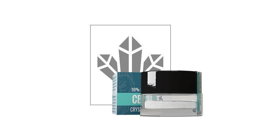 CBD-krystaller 99% rene (Zamnesia)