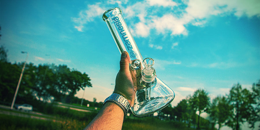 Bæger Beaker Cannabis Bong