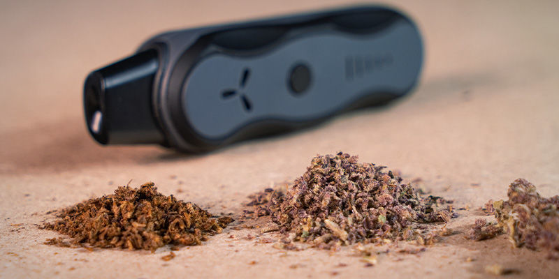 Bemærk udseende og tekstur Weed Vaporizer NOTE THE APPEARANCE AND TEXTURE