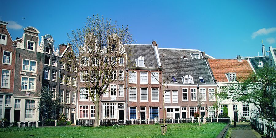 Indre gårdhaver Amsterdam Smoke Spots: Indre gårdhaver