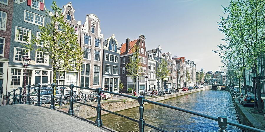 De idylliske kanaler Amsterdam-røgesteder: De idylliske kanaler