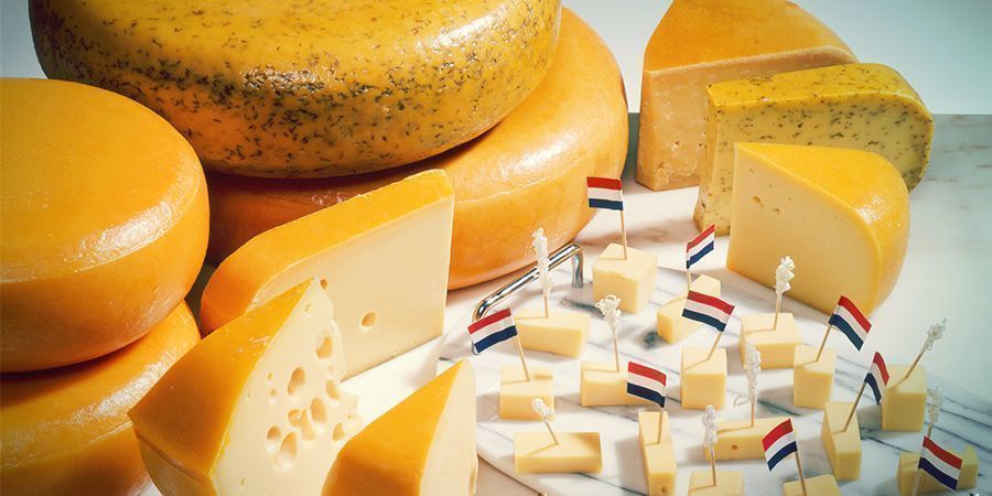 Hollandsk ost Amsterdam stoner-snacks: hollandsk ost